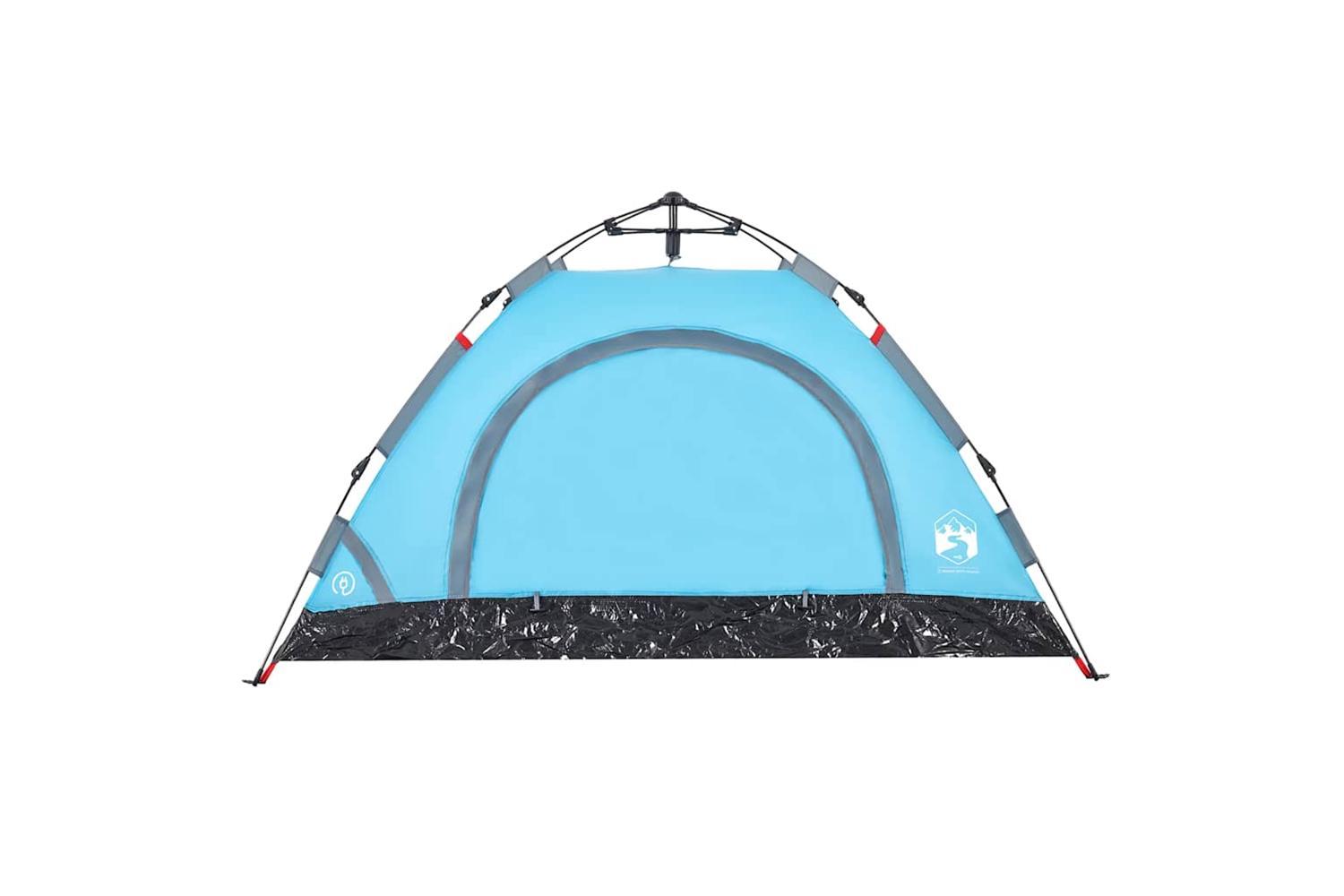 Vidaxl Camping Tent 2-person Blue Quick Release-7