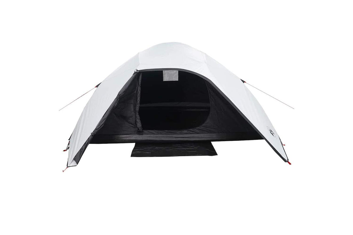 Vidaxl Camping Tent Dome 4-person White Blackout Fabric Waterproof-6