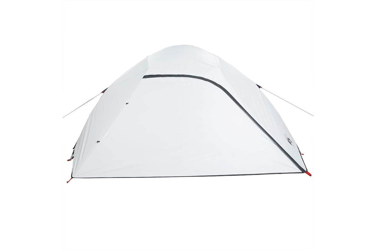 Vidaxl Camping Tent Dome 4-person White Blackout Fabric Waterproof-7