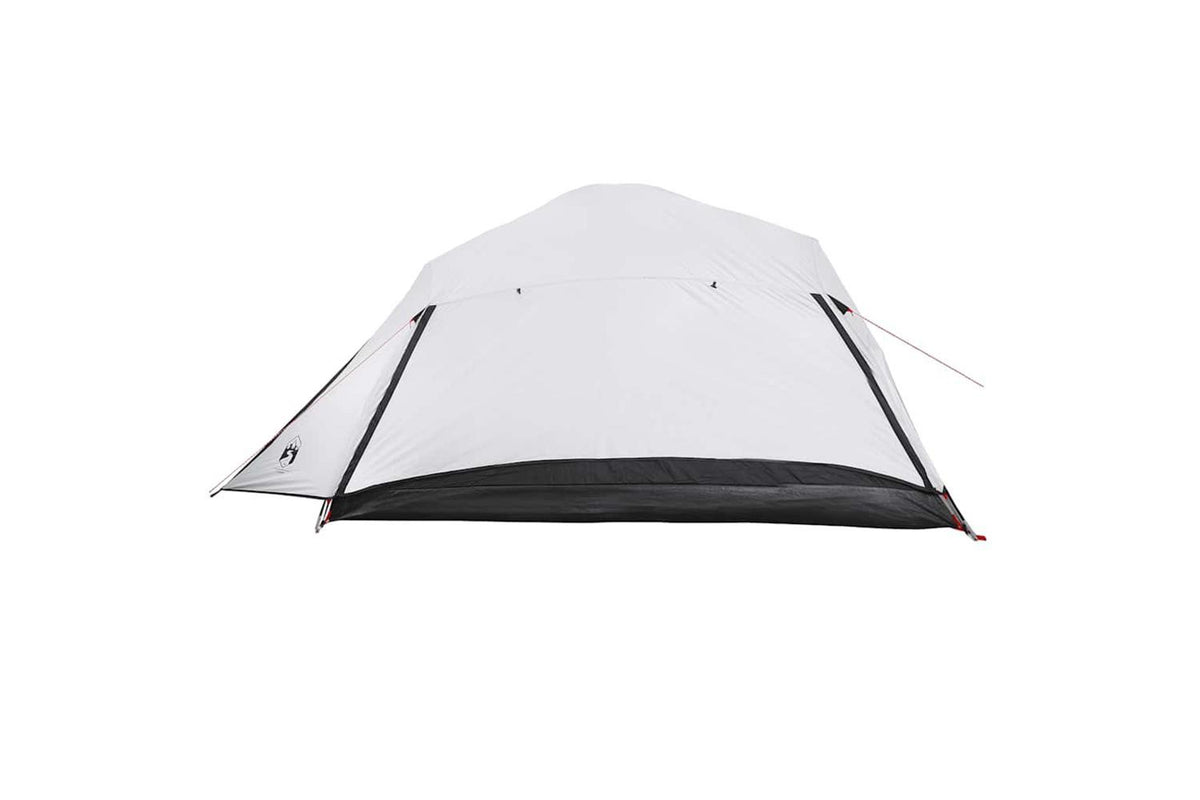 Vidaxl Camping Tent Dome 4-person White Blackout Fabric Waterproof-10