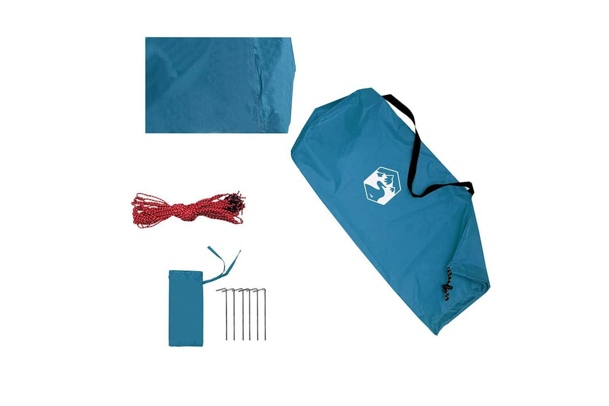 Vidaxl Camping Tarp Blue 300x294 Cm Waterproof-7
