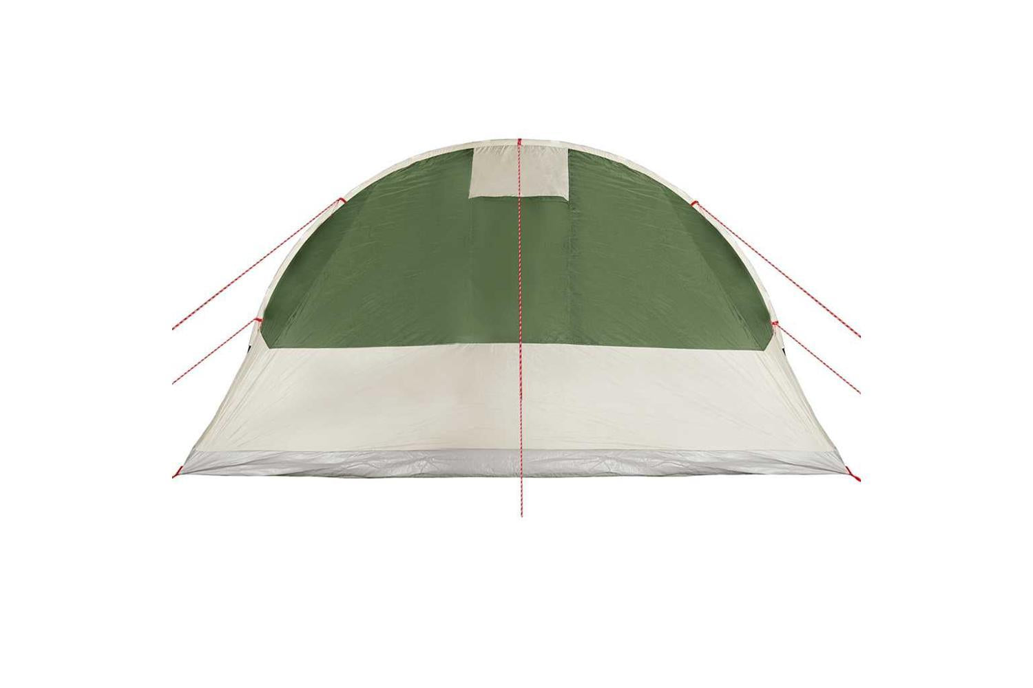 Vidaxl Family Tent Tunnel 7-person Green Waterproof-9