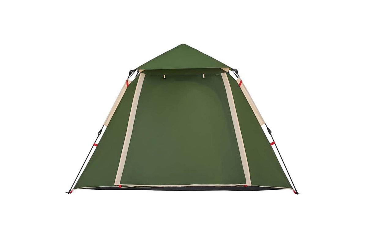Vidaxl Camping Tent Dome 4-person Green Quick Release-7