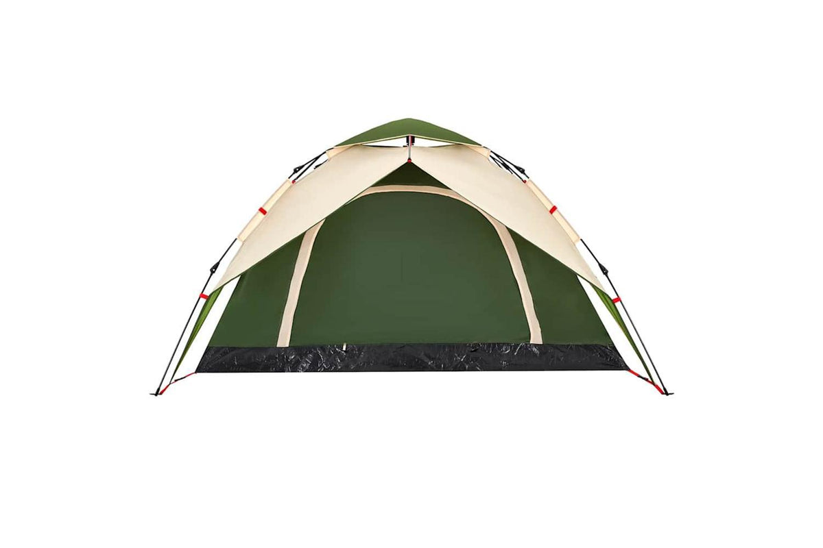 Vidaxl Camping Tent Dome 4-person Green Quick Release-8
