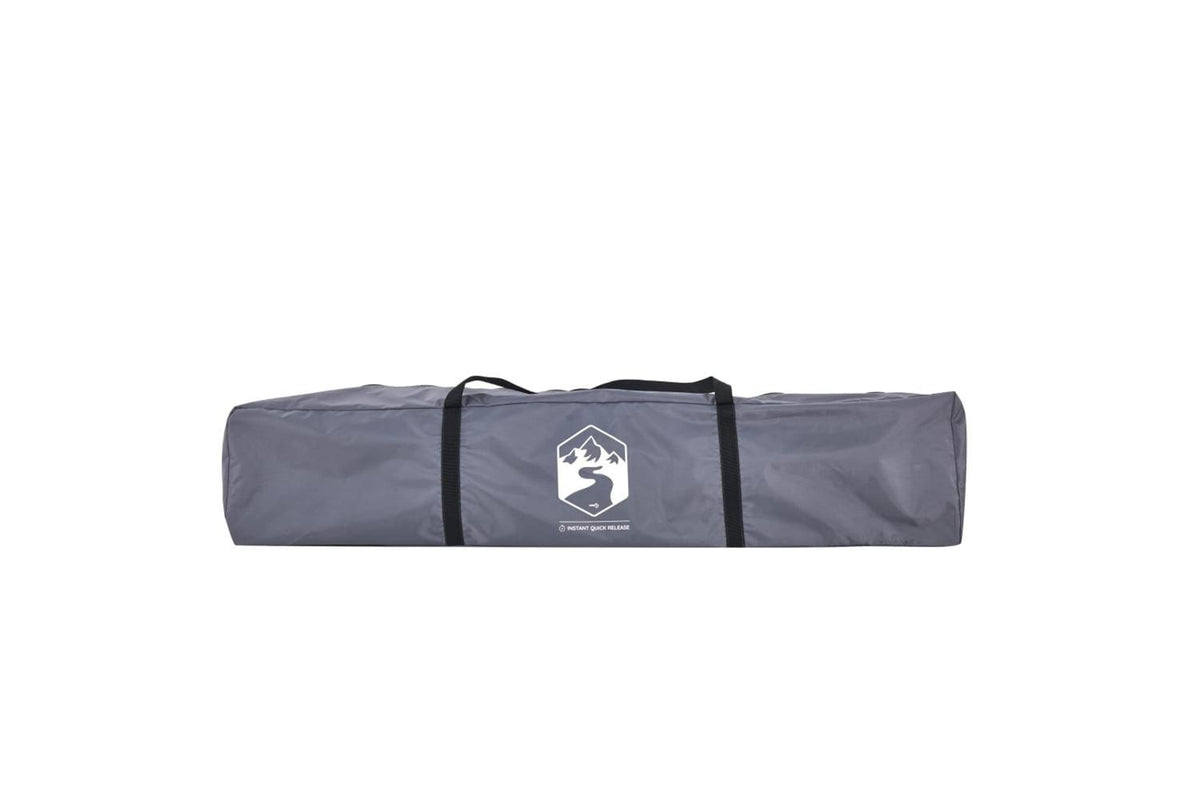 Vidaxl Camping Tent Dome 3-person Grey And Orange Quick Release-9