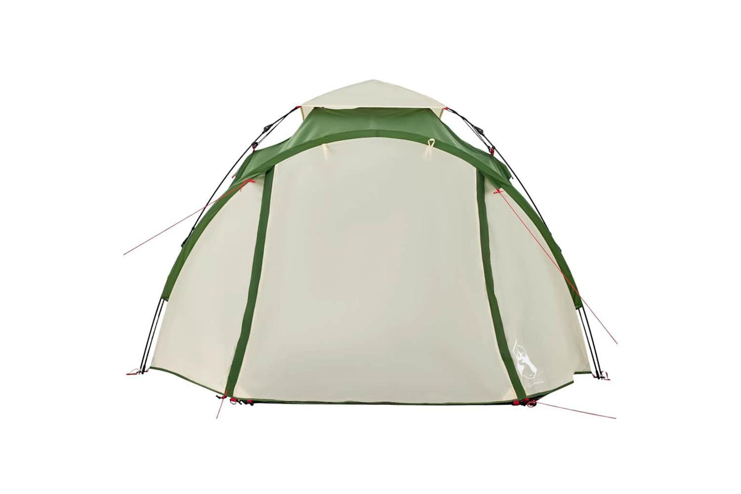 Vidaxl Camping Tent Dome 3-person Green Quick Release-6