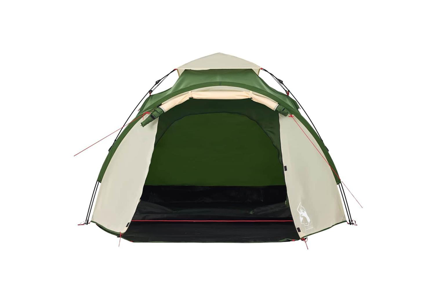 Vidaxl Camping Tent Dome 3-person Green Quick Release-8