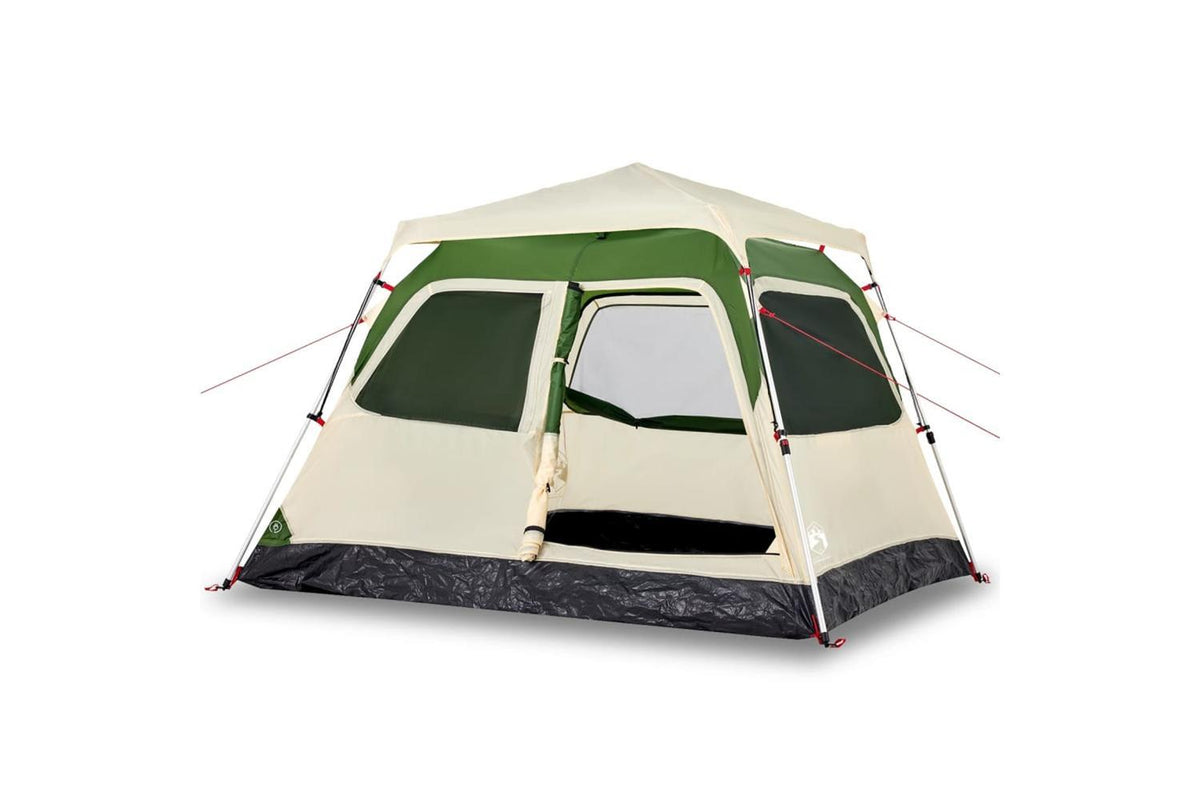 Vidaxl Camping Tent Dome 4-person Green Quick Release-2