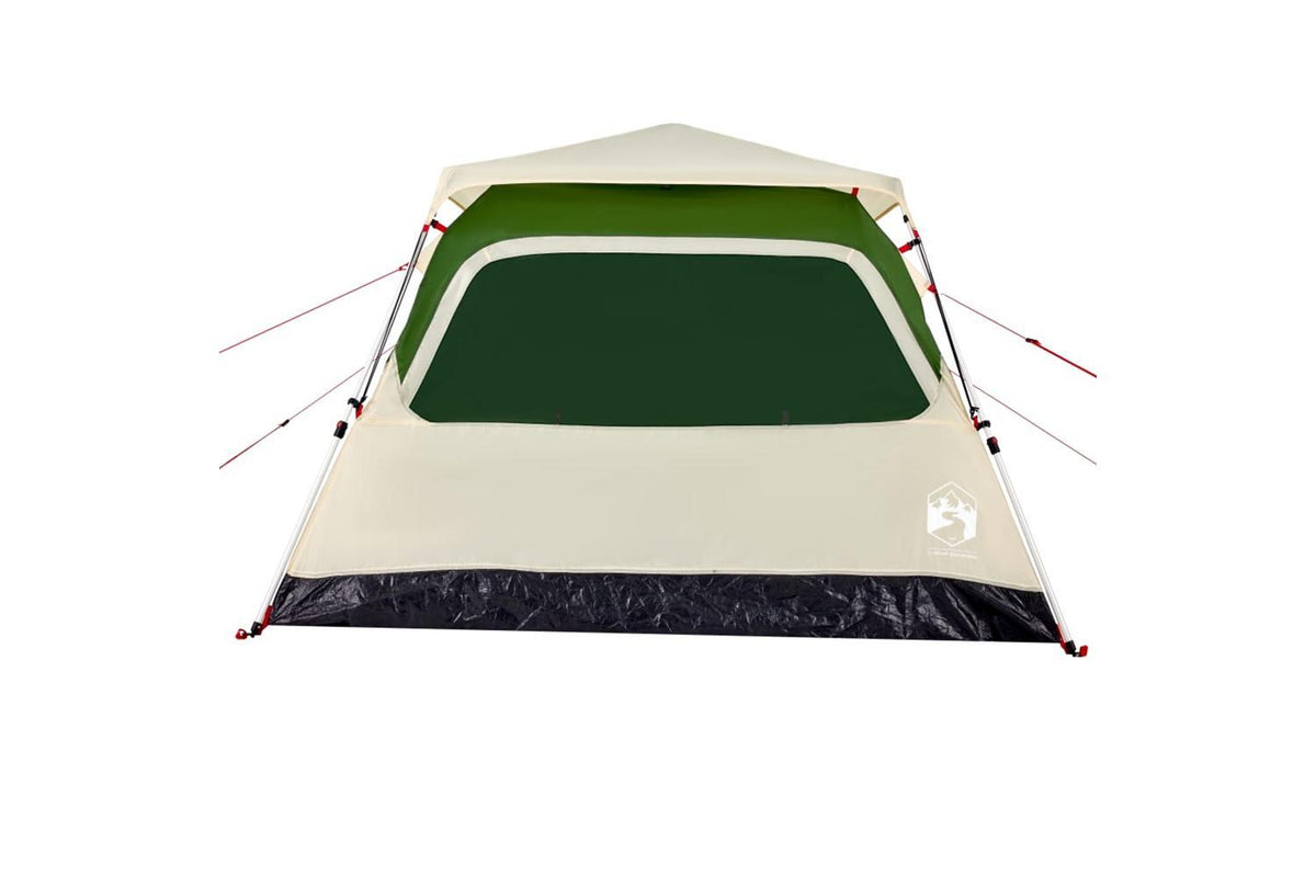 Vidaxl Camping Tent Dome 4-person Green Quick Release-8