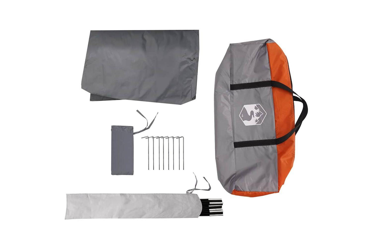 Vidaxl Camping Tarp Orange 430x380x210 Cm Waterproof-8