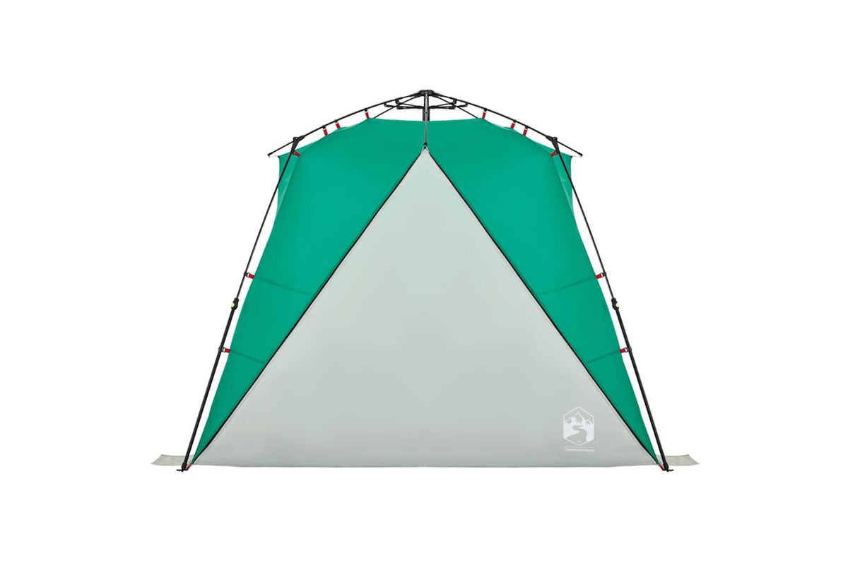 Vidaxl Beach Tent 4-person Sea Green Quick Release Waterproof-7