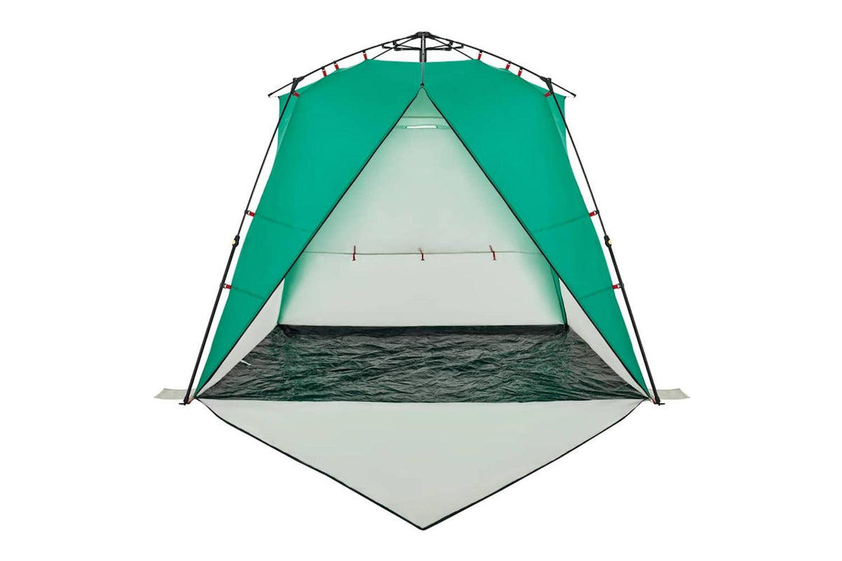 Vidaxl Beach Tent 4-person Sea Green Quick Release Waterproof-8