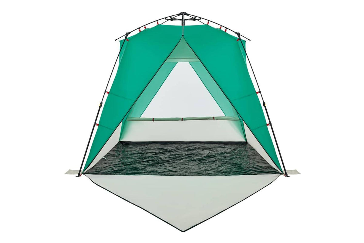 Vidaxl Beach Tent 4-person Sea Green Quick Release Waterproof-9