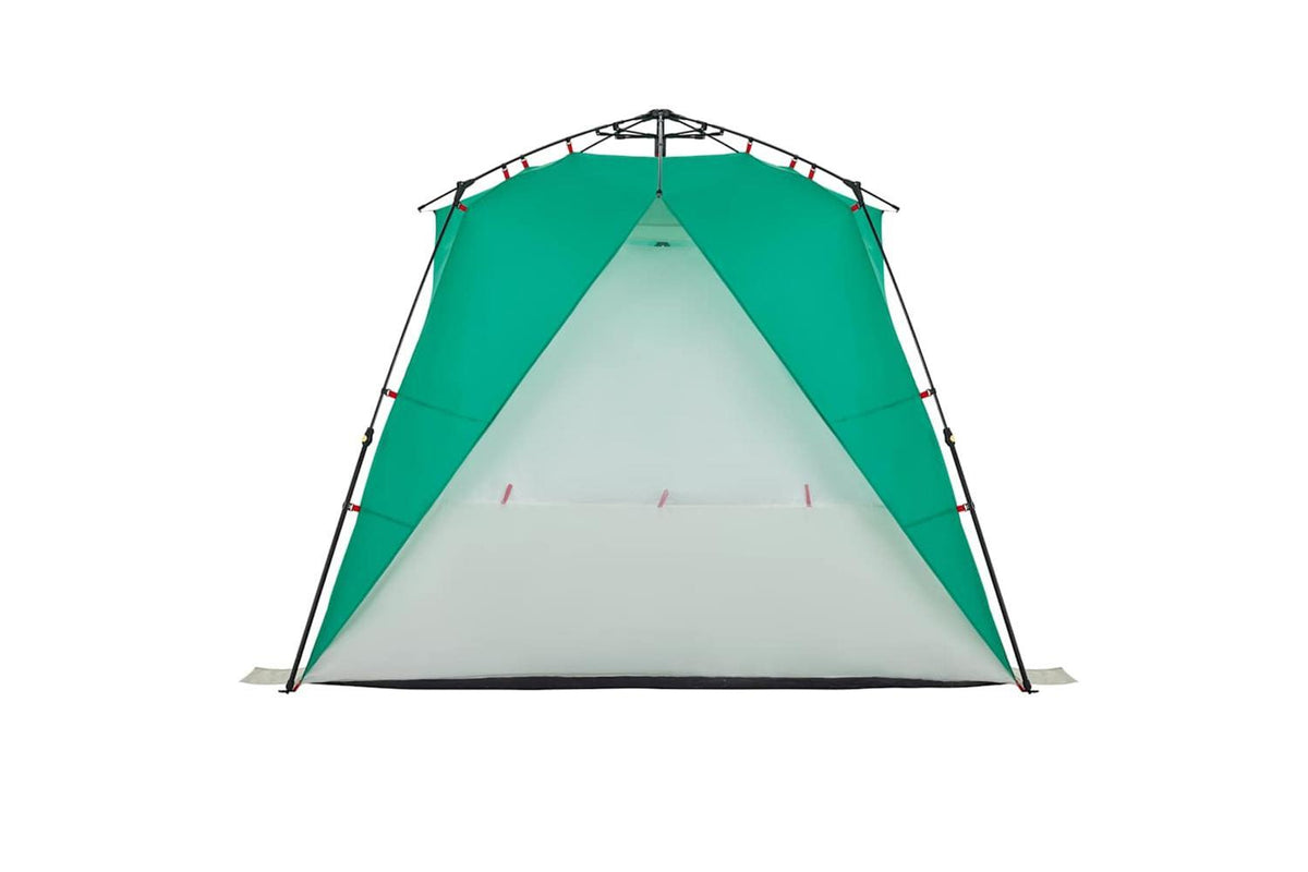 Vidaxl Beach Tent 4-person Sea Green Quick Release Waterproof-10