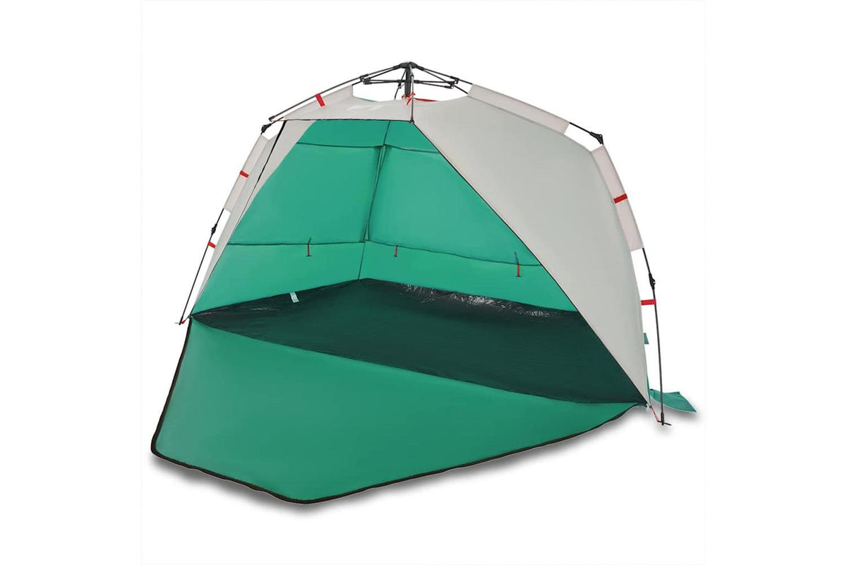 Vidaxl Beach Tent 3-person Sea Green Quick Release Waterproof