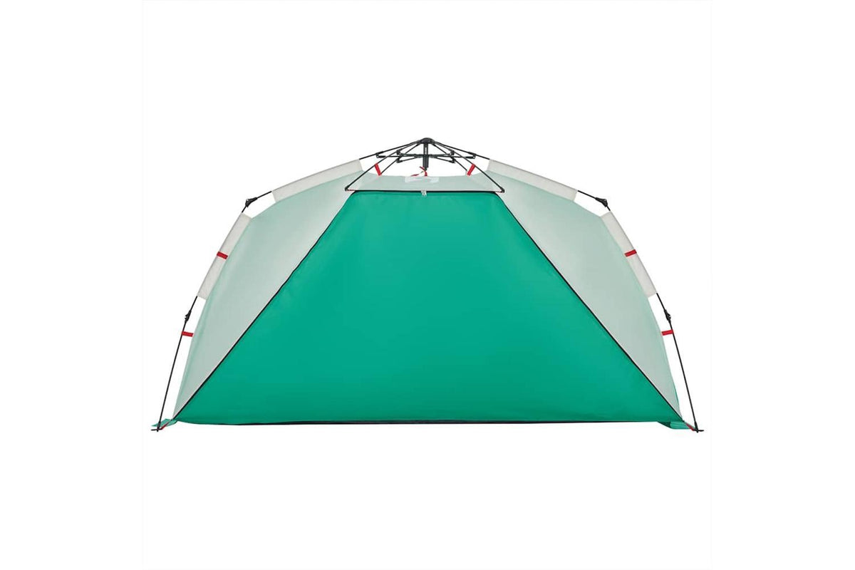 Vidaxl Beach Tent 3-person Sea Green Quick Release Waterproof-6