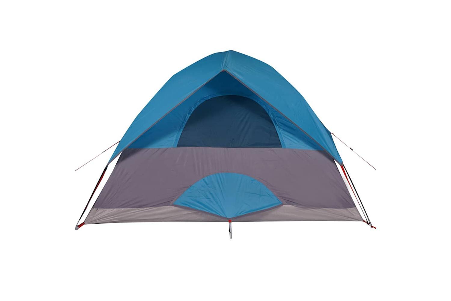Vidaxl Camping Tent Dome 2-person Blue Waterproof-10