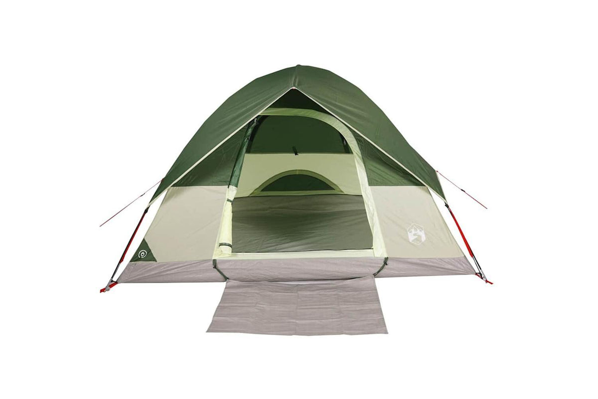 Vidaxl Camping Tent Dome 4-person Green Waterproof-8