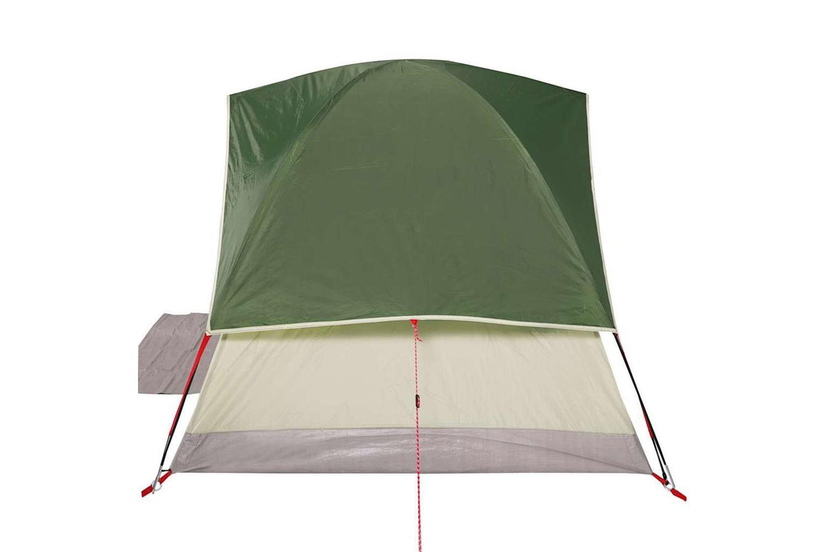 Vidaxl Camping Tent Dome 4-person Green Waterproof-10