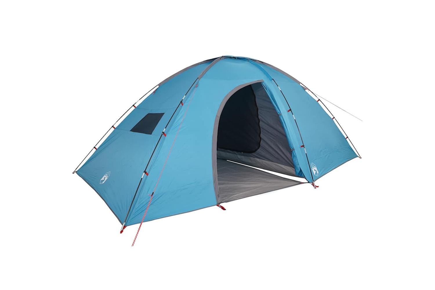 Vidaxl Camping Tent 8-person Blue Waterproof-6