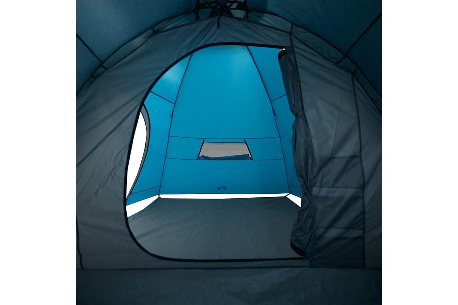Vidaxl Camping Tent 8-person Blue Waterproof-10