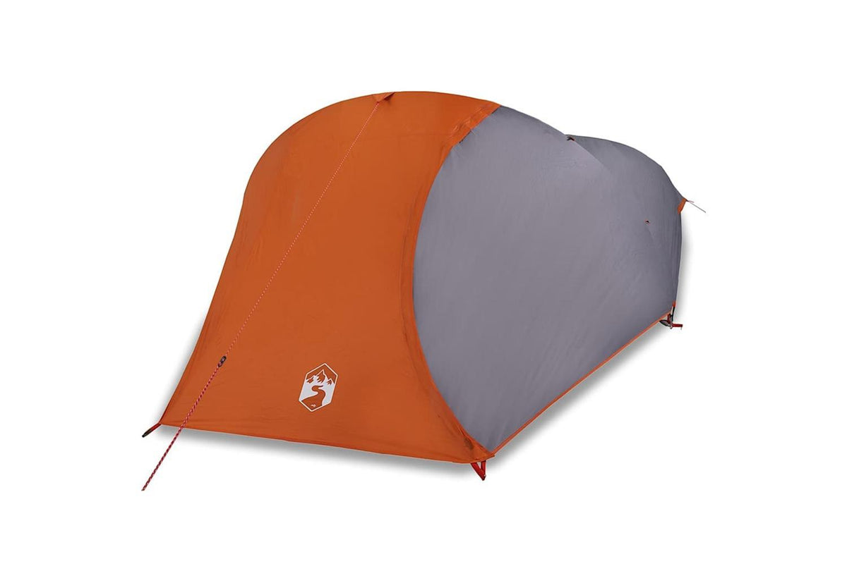 Vidaxl Camping Tent Dome 4-person Orange Waterproof-2