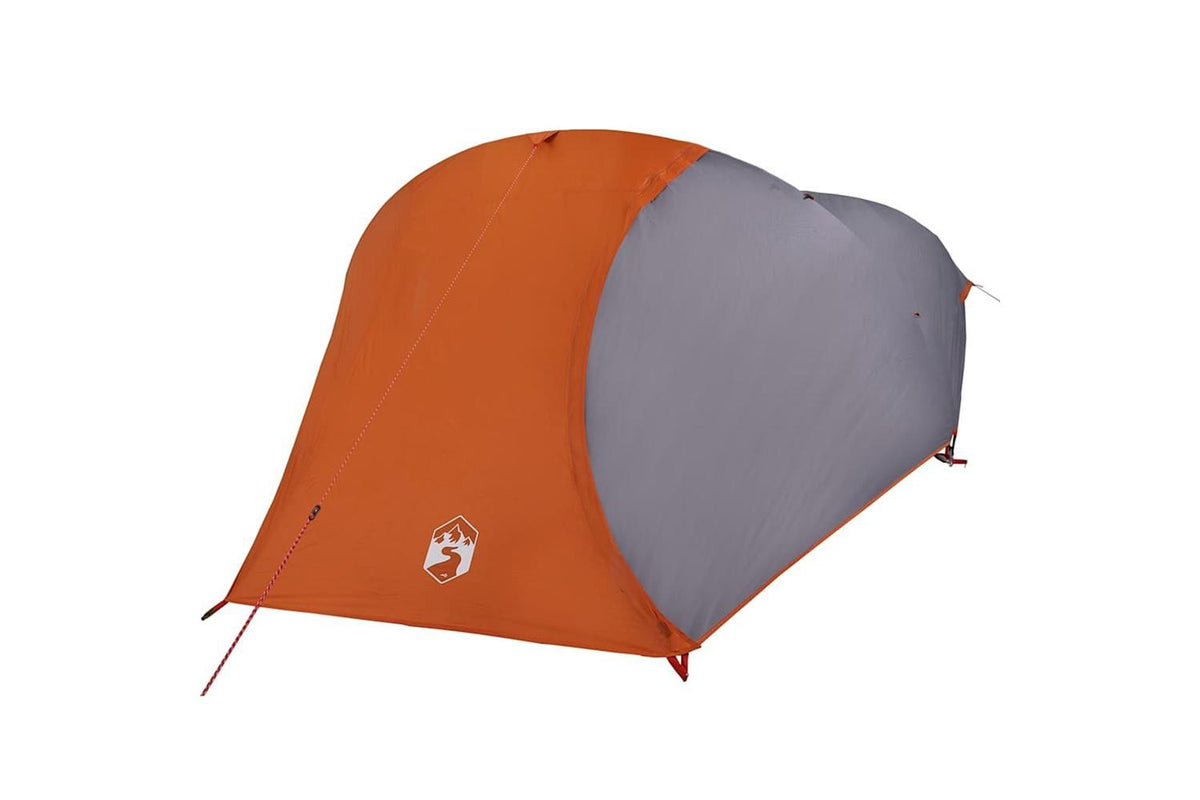 Vidaxl Camping Tent Dome 4-person Orange Waterproof-4