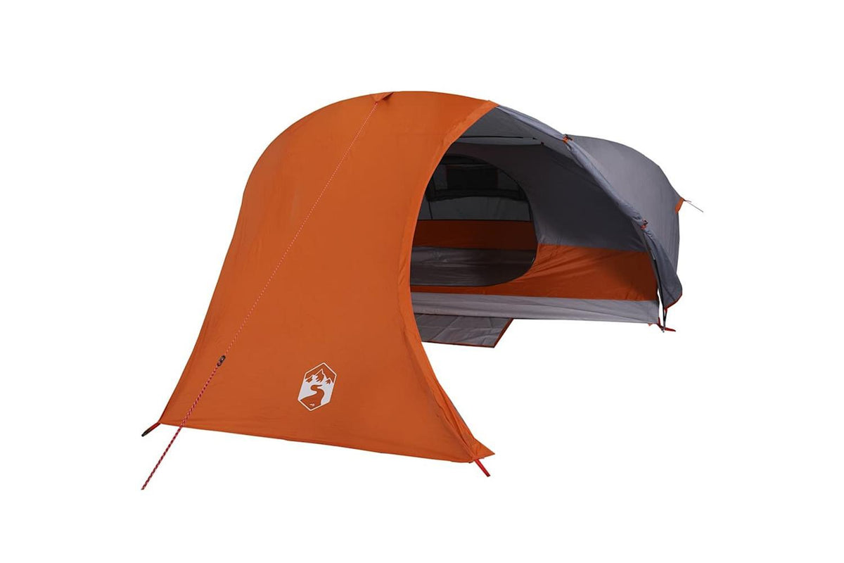 Vidaxl Camping Tent Dome 4-person Orange Waterproof-7