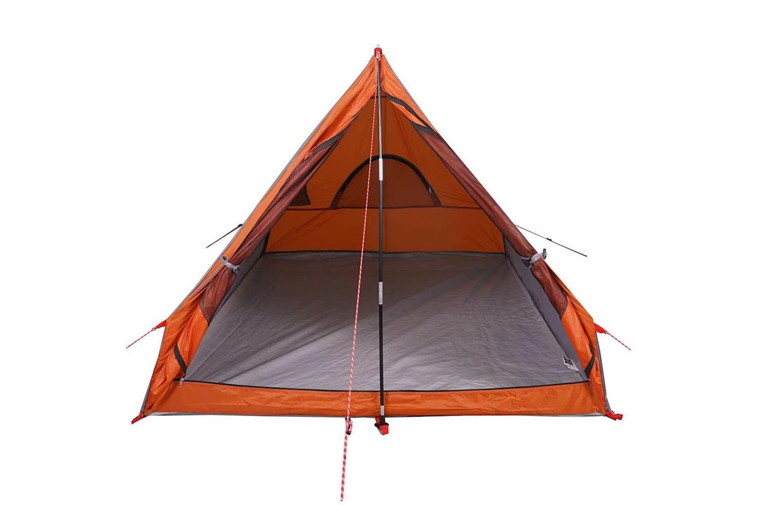 Vidaxl Camping Tent A-frame 2-person Grey Waterproof-5