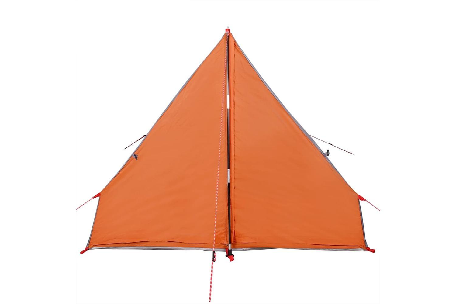 Vidaxl Camping Tent A-frame 2-person Grey Waterproof-7