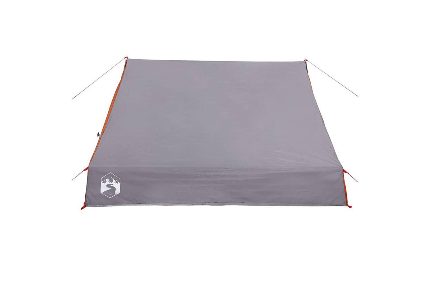 Vidaxl Camping Tent A-frame 2-person Grey Waterproof-9