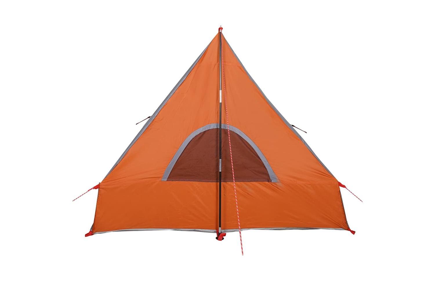 Vidaxl Camping Tent A-frame 2-person Grey Waterproof-10