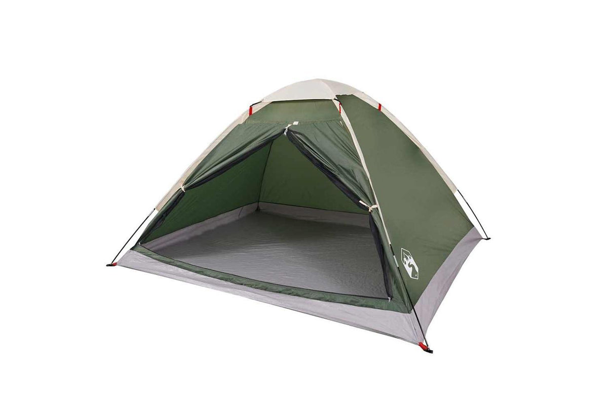 Vidaxl Camping Tent Dome 4-person Green Waterproof-3