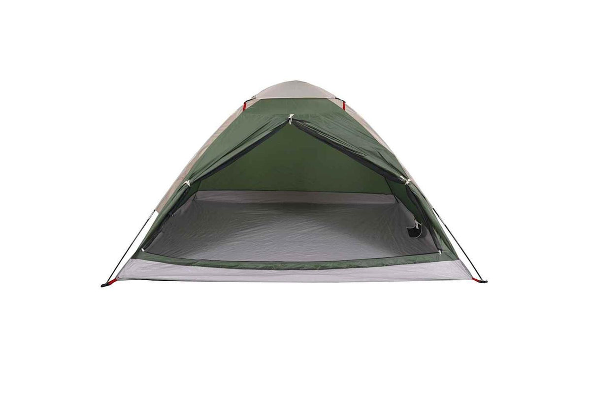 Vidaxl Camping Tent Dome 4-person Green Waterproof-5