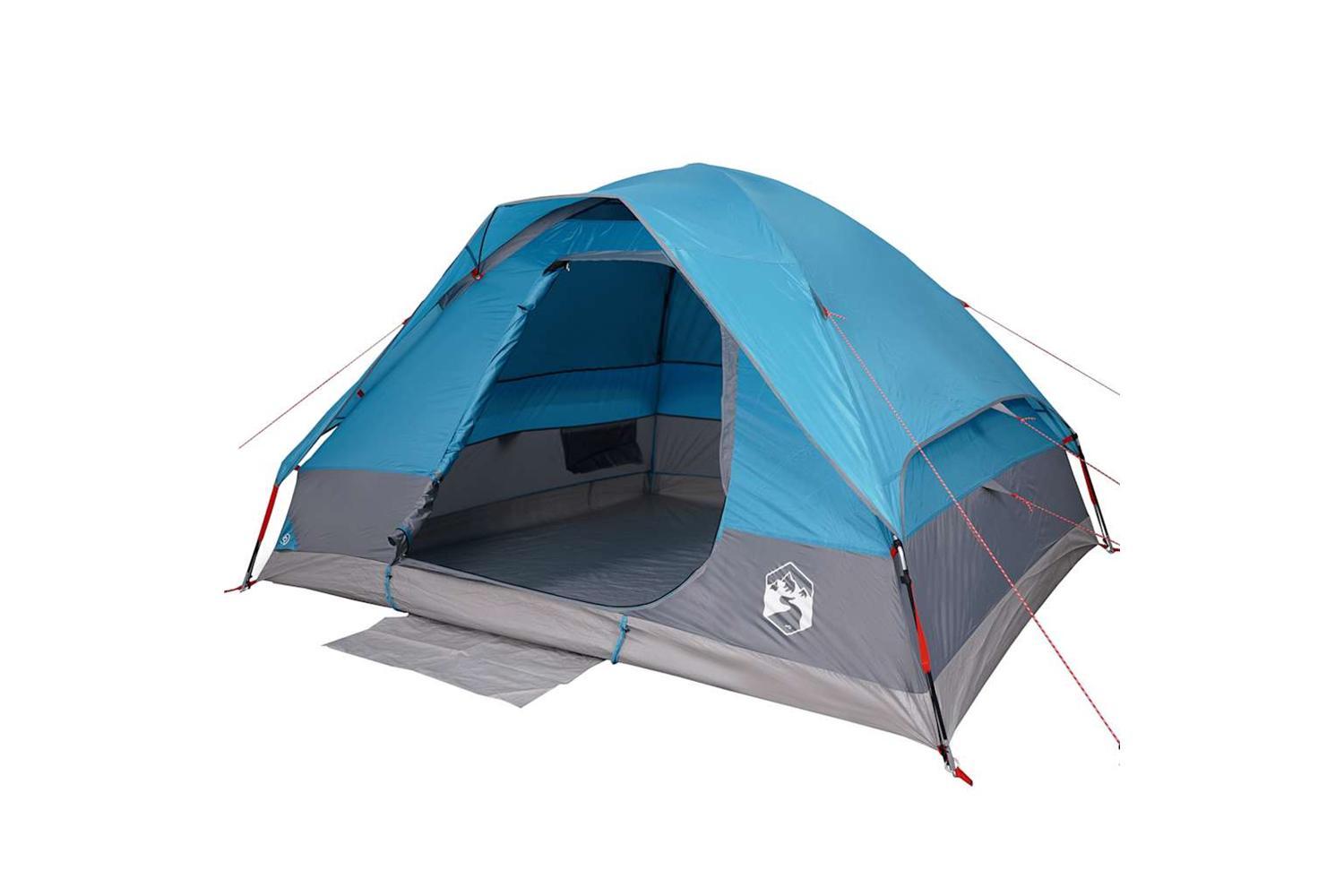 Vidaxl Camping Tent Dome 2-person Blue Waterproof-5