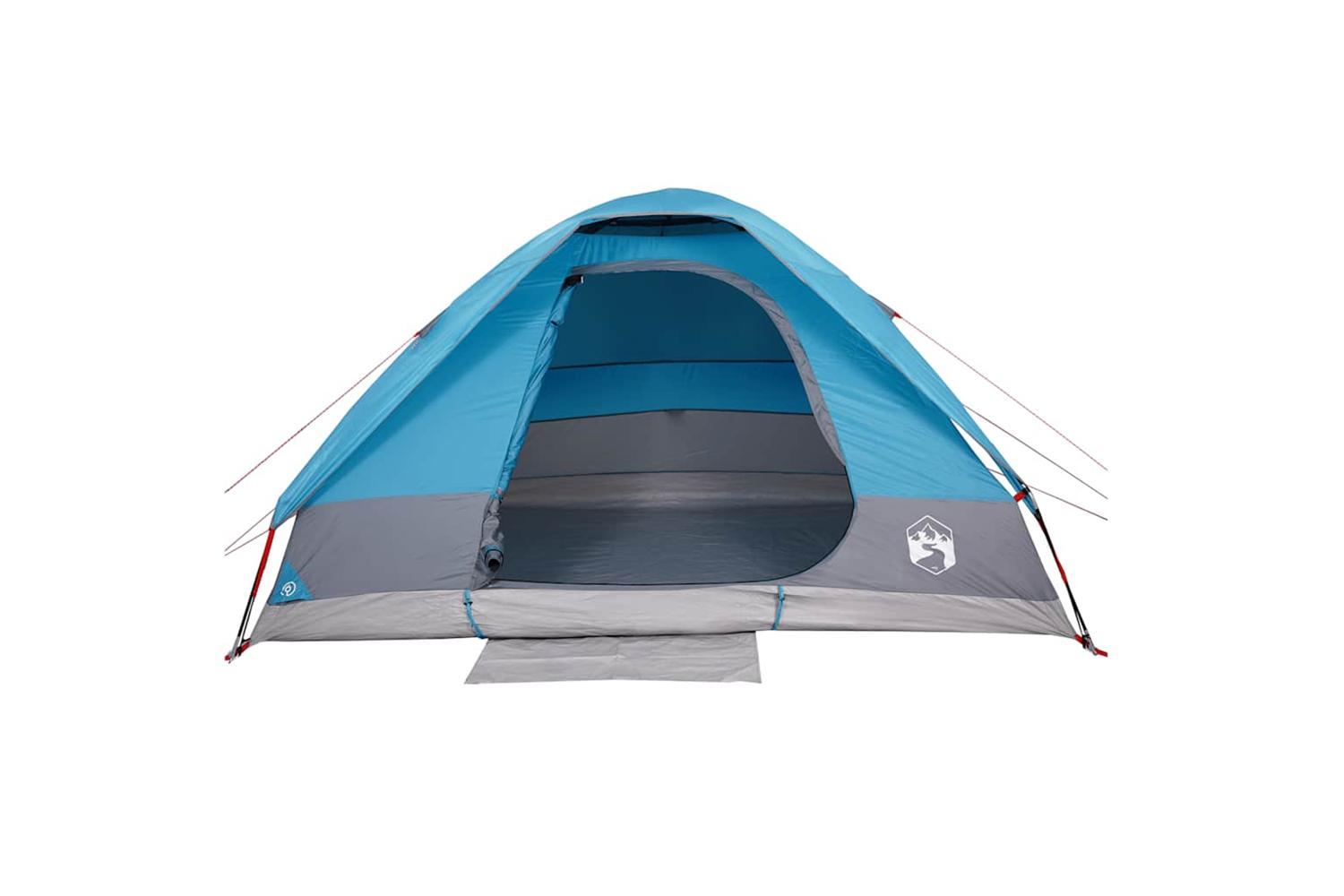 Vidaxl Camping Tent Dome 2-person Blue Waterproof-6
