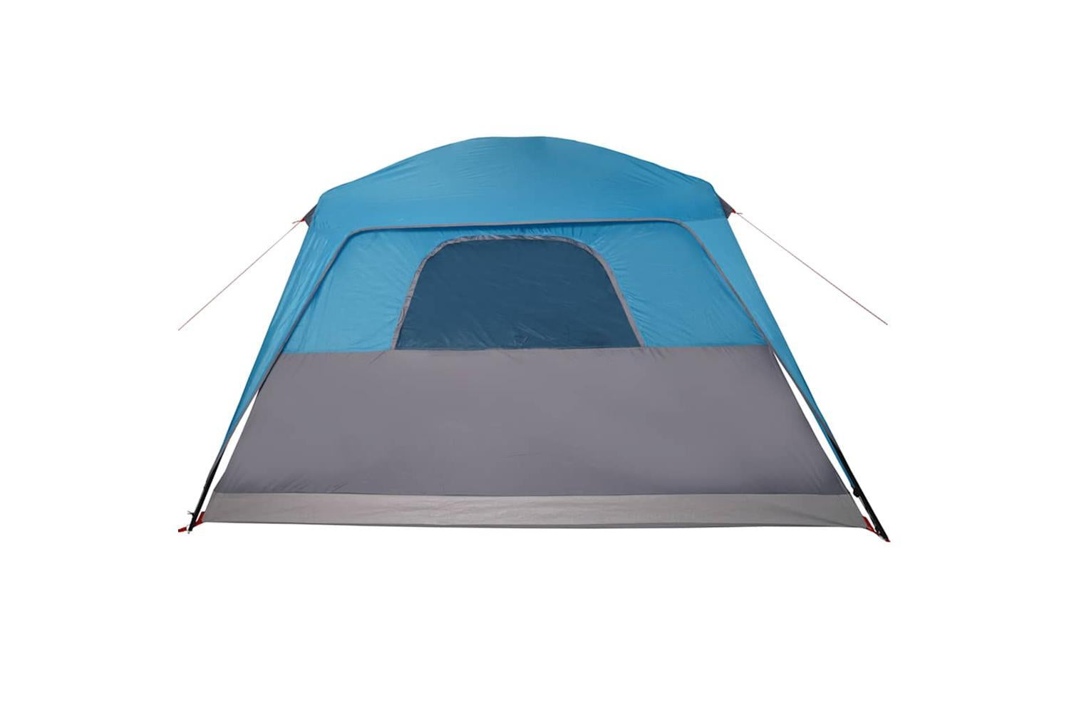 Vidaxl Family Tent With Porch 6-person Blue Waterproof-9
