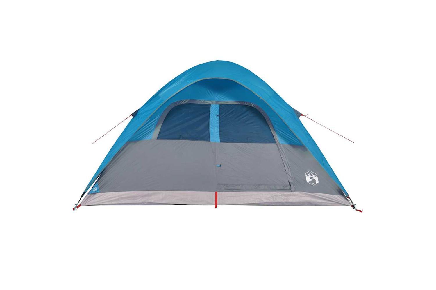 Vidaxl Family Tent Dome 6-person Blue Waterproof-6
