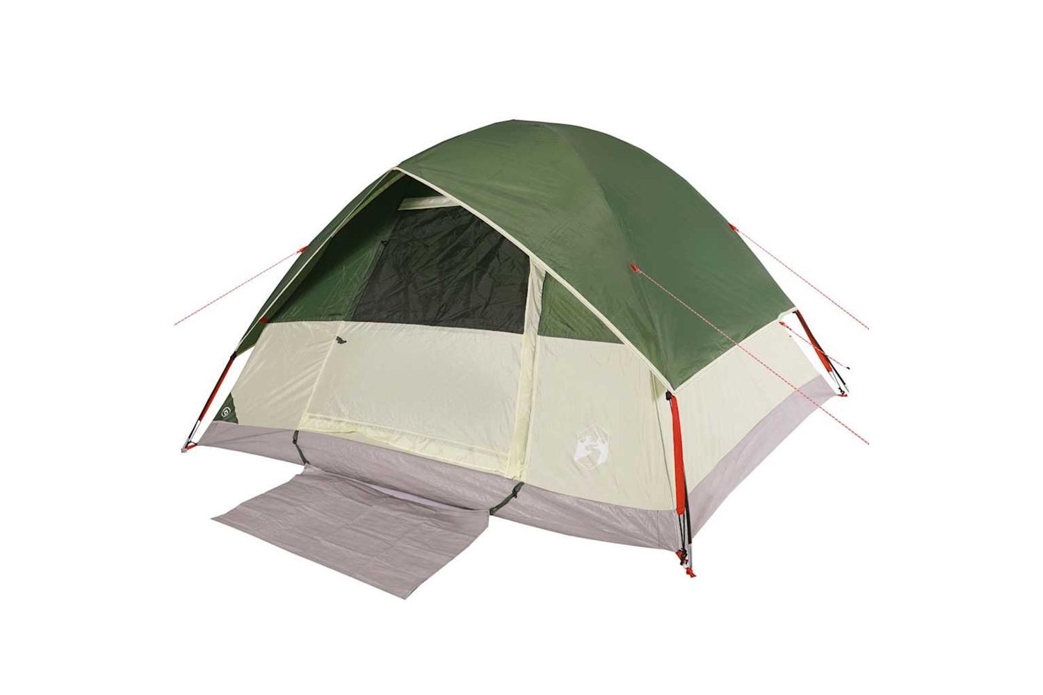 Vidaxl Family Tent Dome 6-person Green Waterproof-4