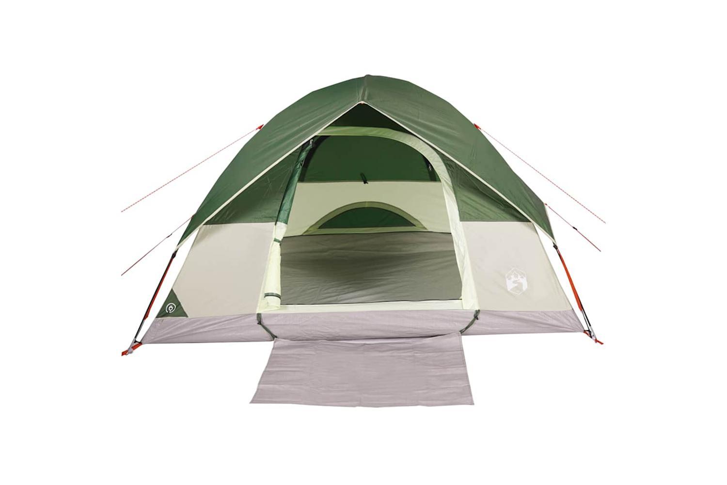 Vidaxl Family Tent Dome 6-person Green Waterproof-7