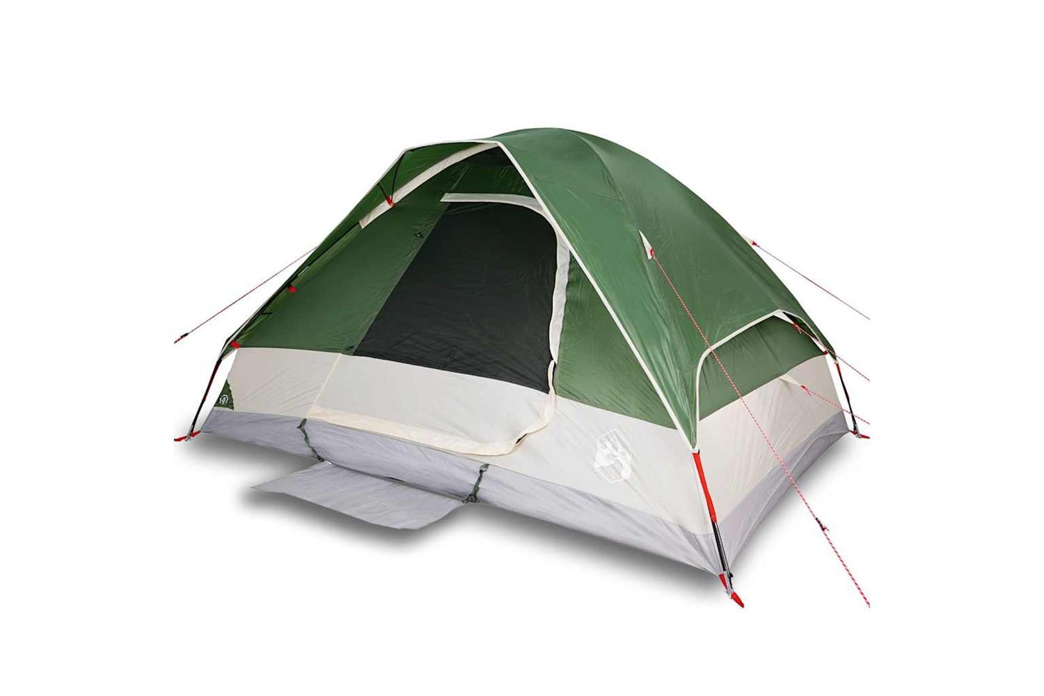 Vidaxl Family Tent Dome 6-person Green Waterproof-2