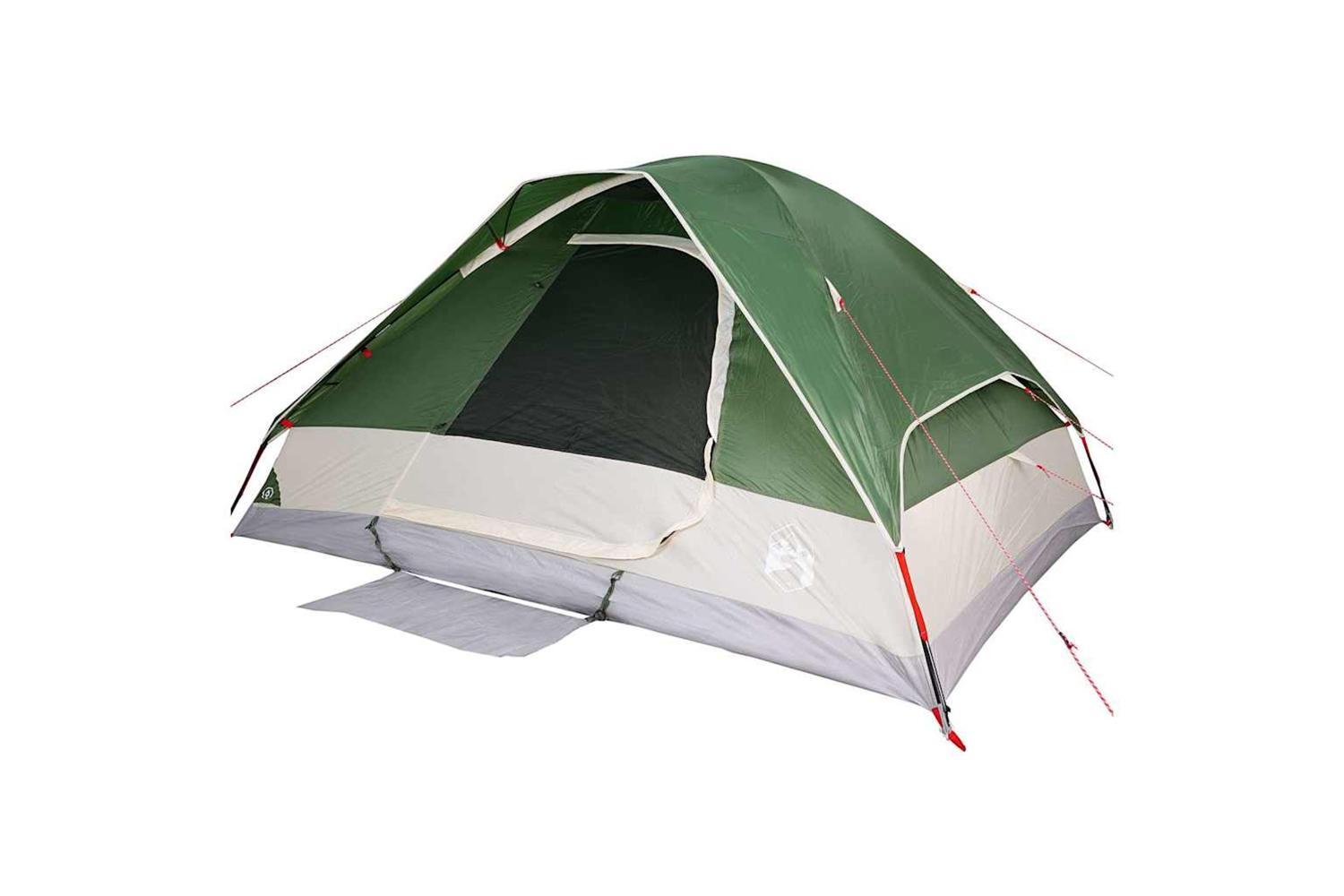 Vidaxl Family Tent Dome 6-person Green Waterproof-4