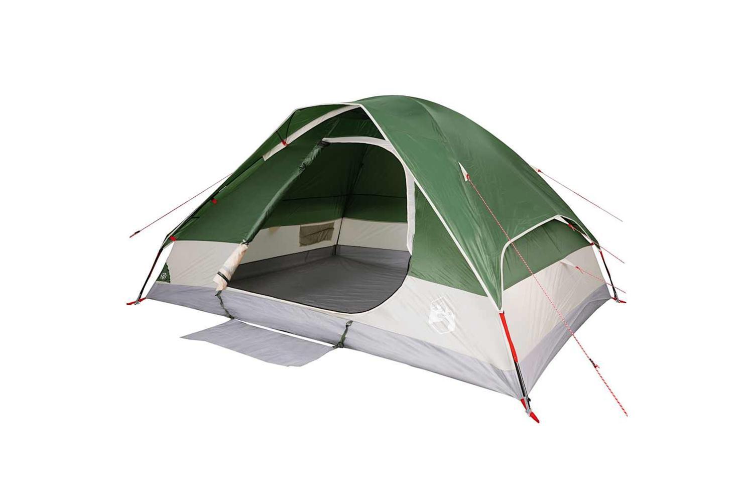 Vidaxl Family Tent Dome 6-person Green Waterproof-5