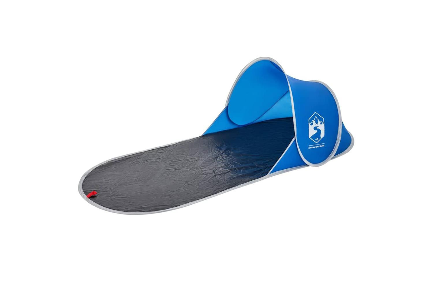 Vidaxl Beach Tent Azure Blue Pop-up Waterproof-4