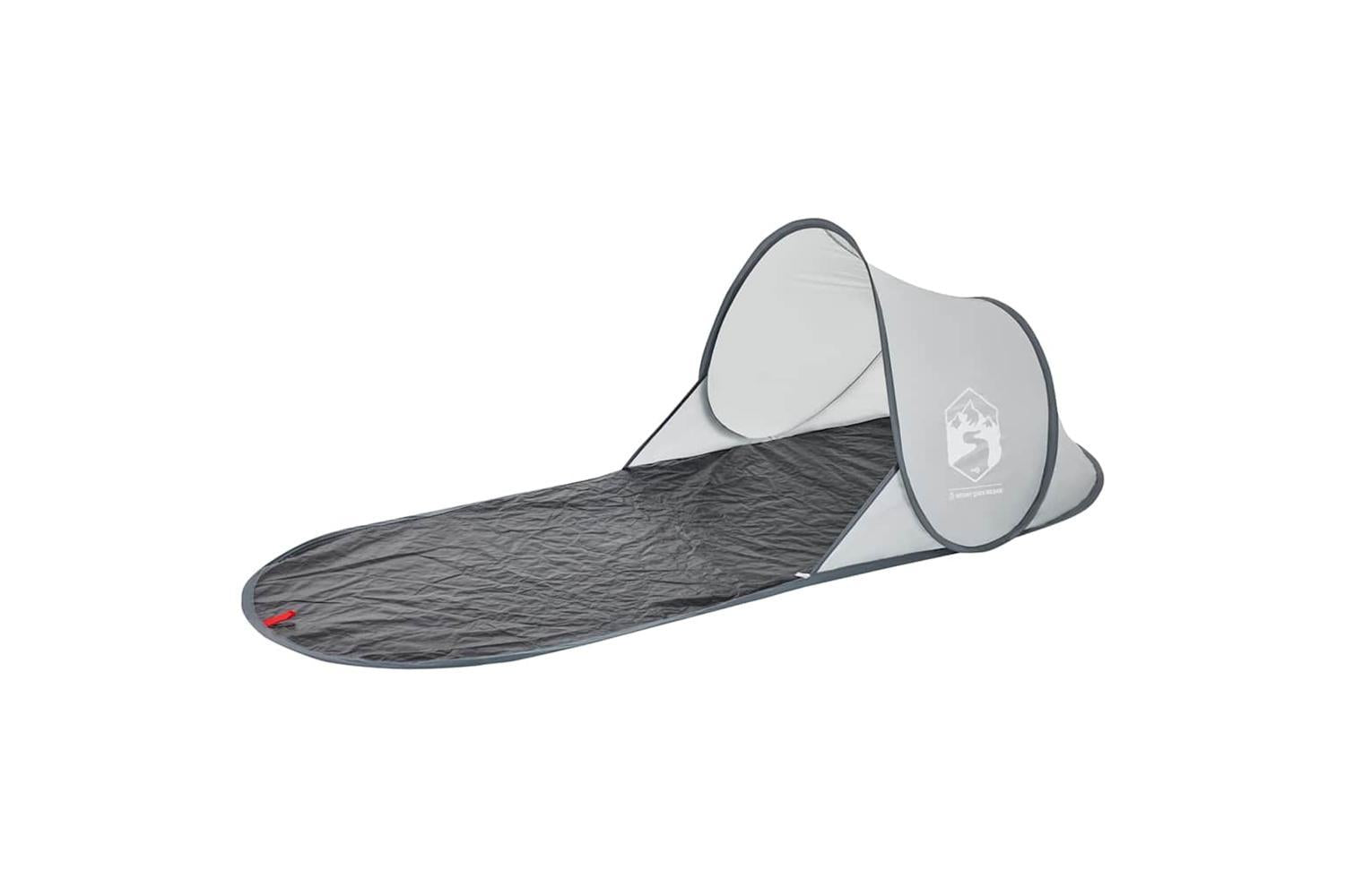 Vidaxl Beach Tent Grey Pop-up Waterproof-4