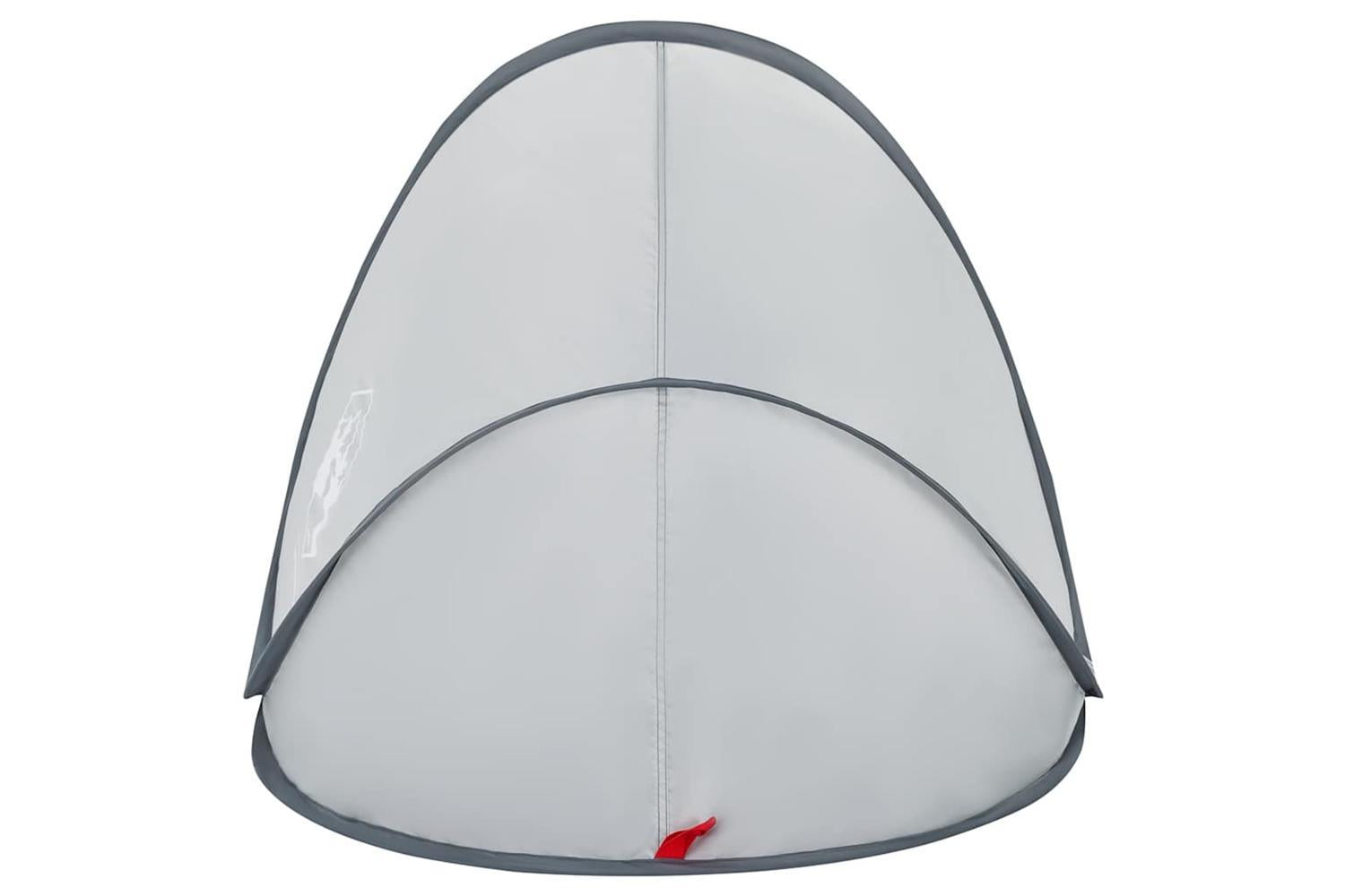 Vidaxl Beach Tent Grey Pop-up Waterproof-7