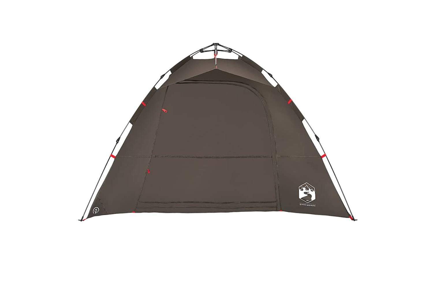 Vidaxl Fishing Tent 4-person Brown Quick Release-5