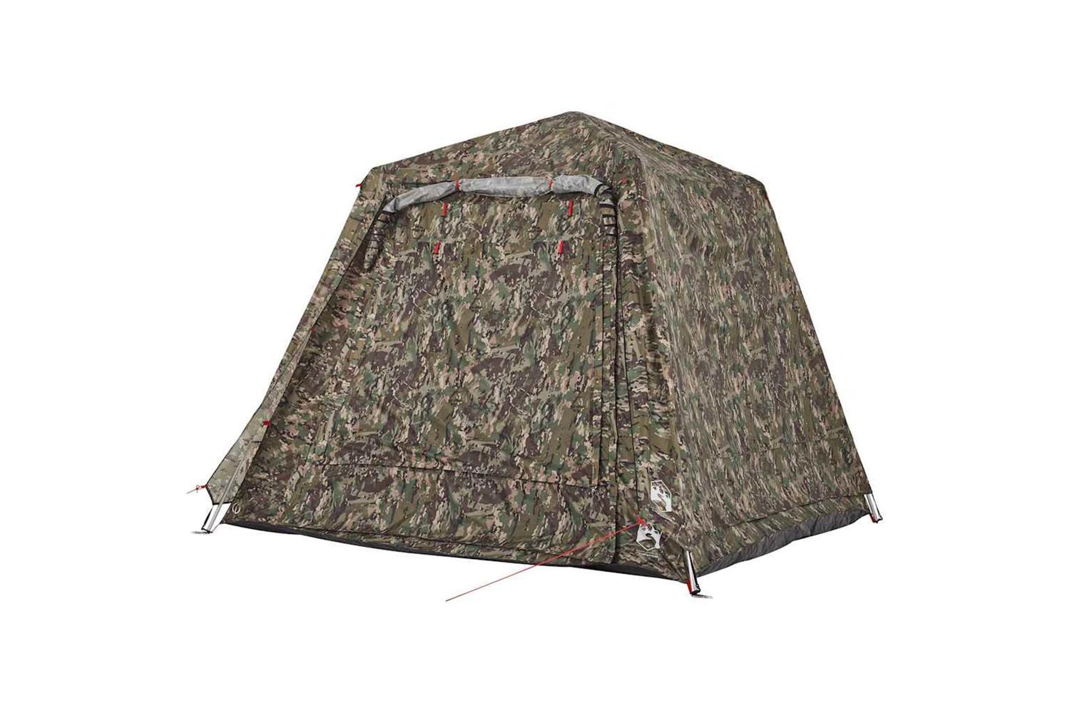 Vidaxl Fishing Tent 4-person Camouflage Quick Release-4