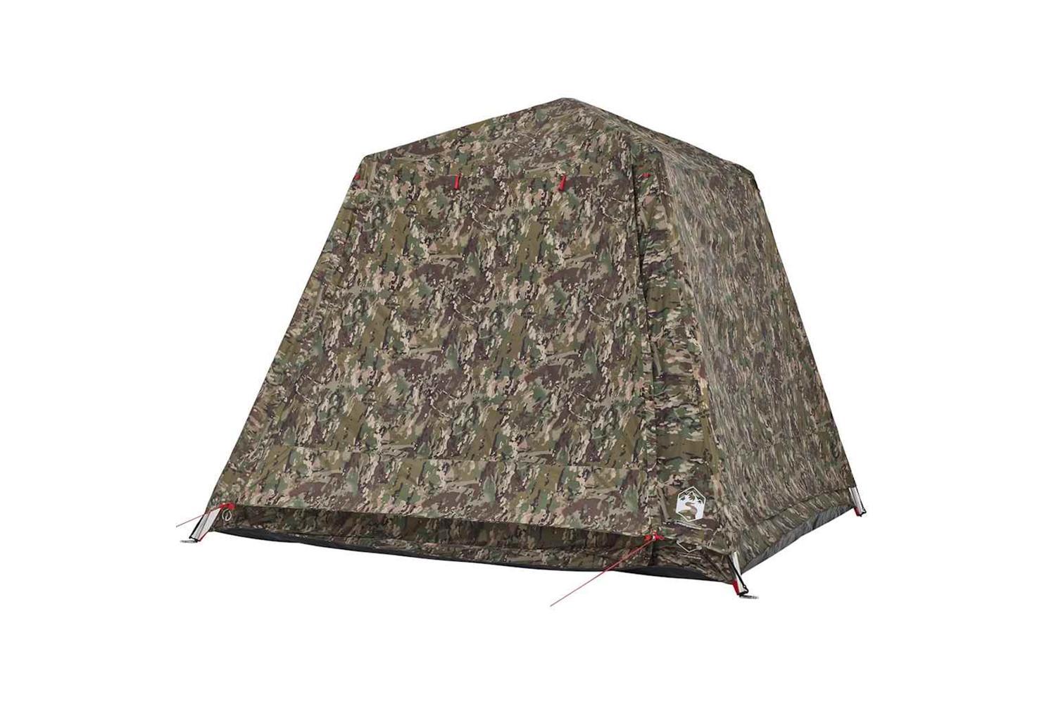 Vidaxl Fishing Tent 4-person Camouflage Quick Release-5