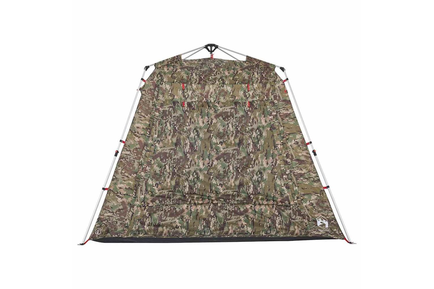 Vidaxl Fishing Tent 4-person Camouflage Quick Release-8